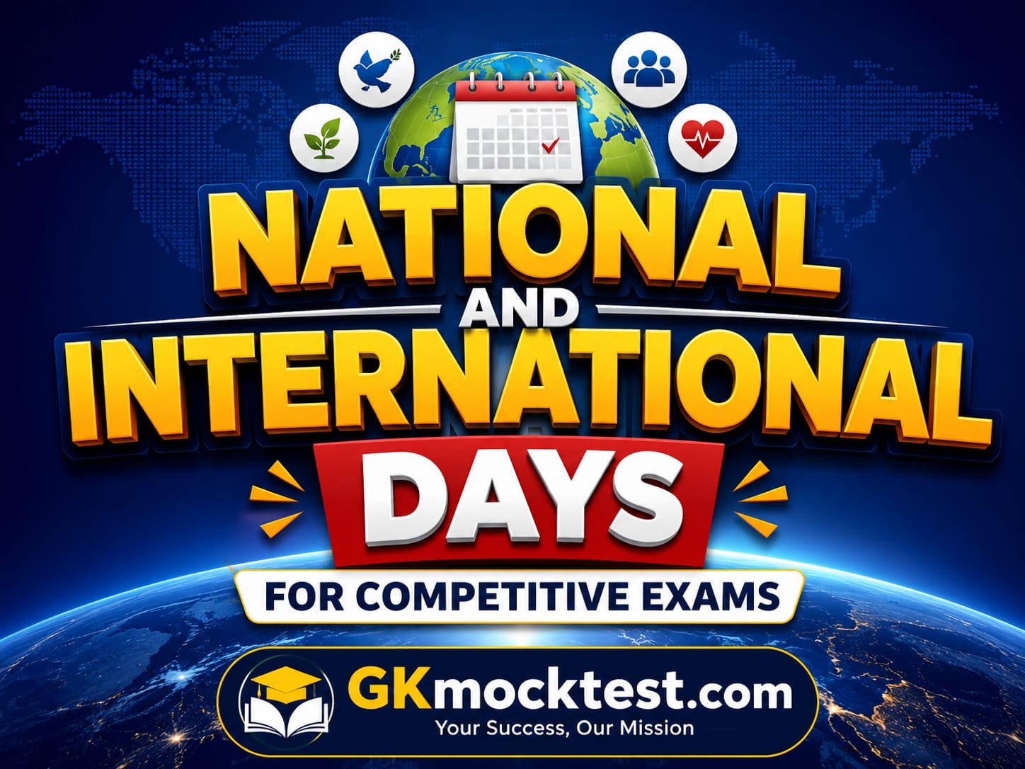National and International days for competitive exams